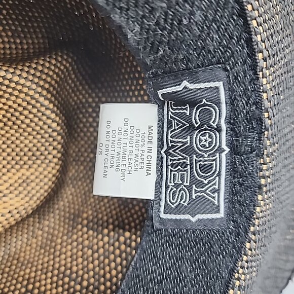 Cody James Unisex O John Straw Cowboy Hat Brown One Size - Picture 6 of 6